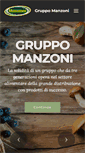 Mobile Screenshot of gruppo-manzoni.it